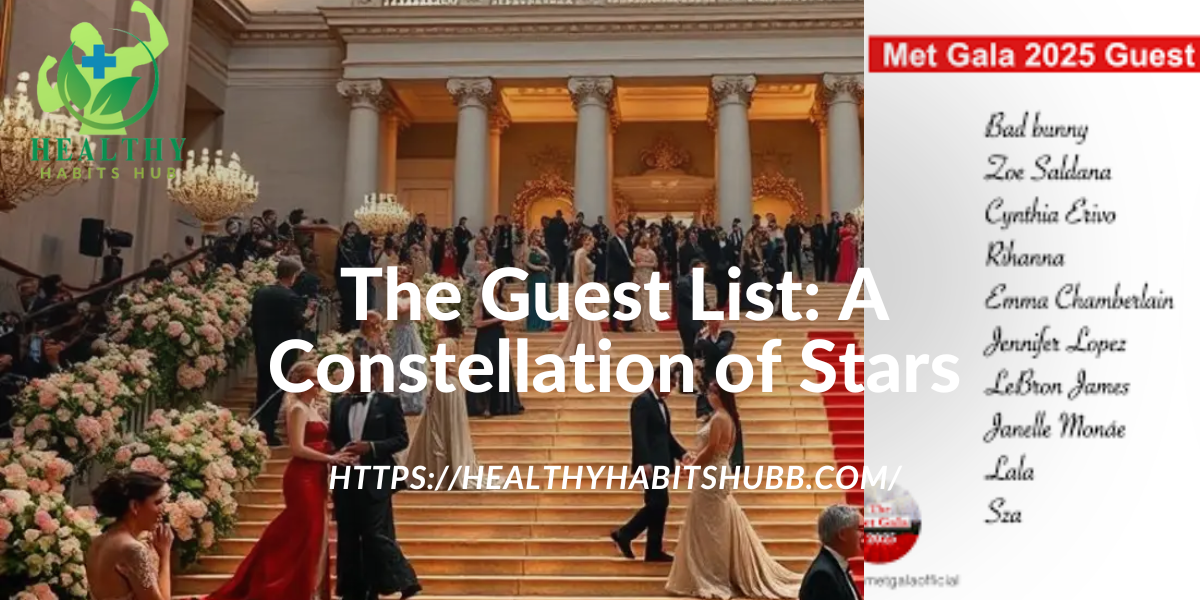 The Guest List: A Constellation of Stars