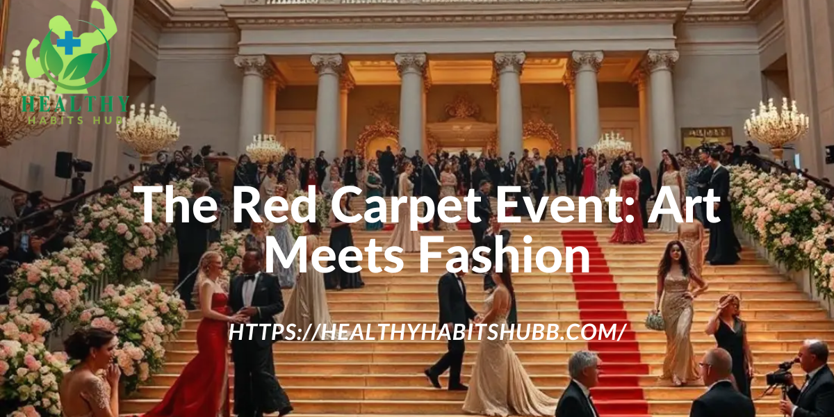 The Red Carpet Event: Art Meets Fashion