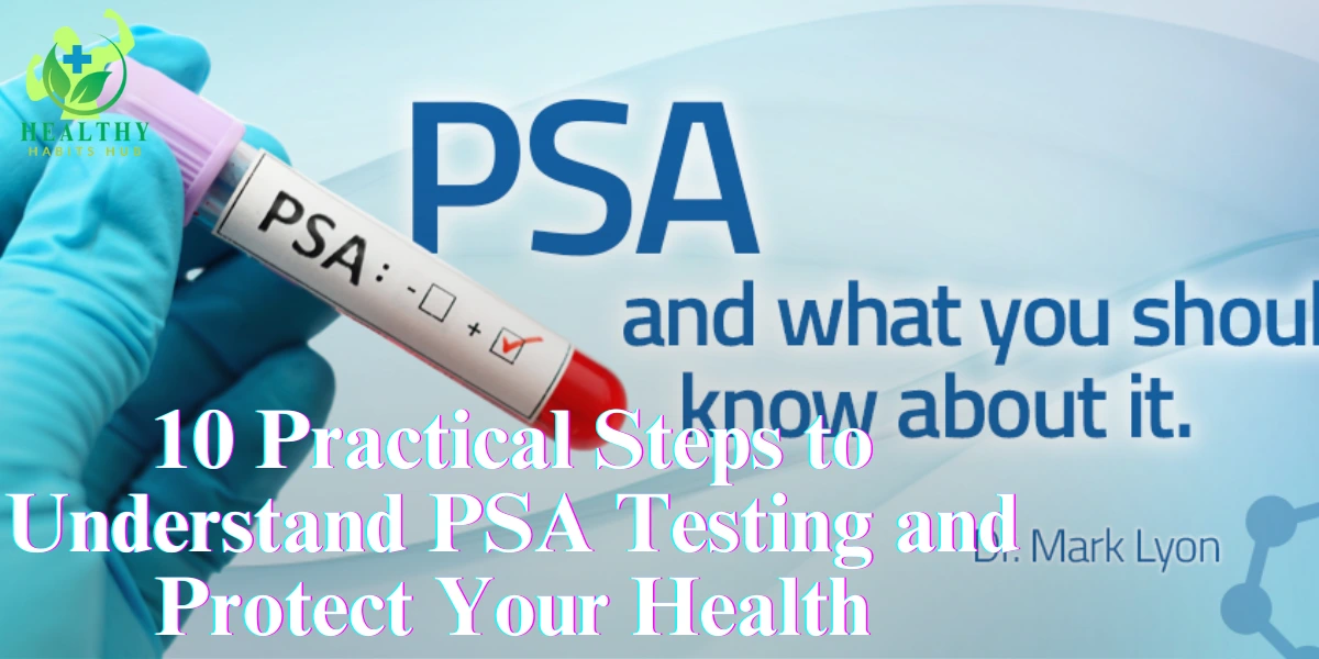 10 Practical Steps to Understand PSA Testing and Protect Your Health